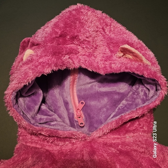 Huggle Pet Pink Kitty Hoodie One Size (Child) - Picture 5 of 12